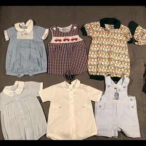 Vintage baby boy bundle 6 months